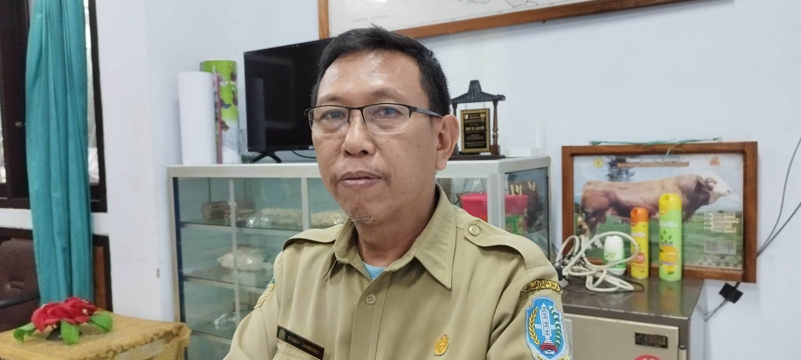 Kepala Dinas Perkebunan dan Peternakan (Disbunnak) Kabupaten Jayapura, Ir. H. Sambodo Samiyana, M.Si