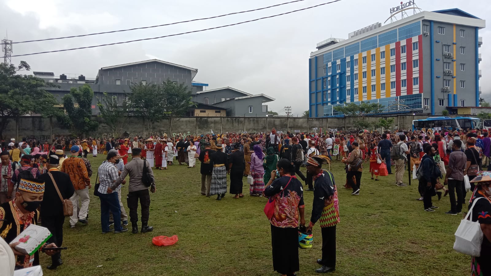 Suasana Persiapan Pawai menuju ke SBY (Foto: MC KMAN VI 24/10/2022)