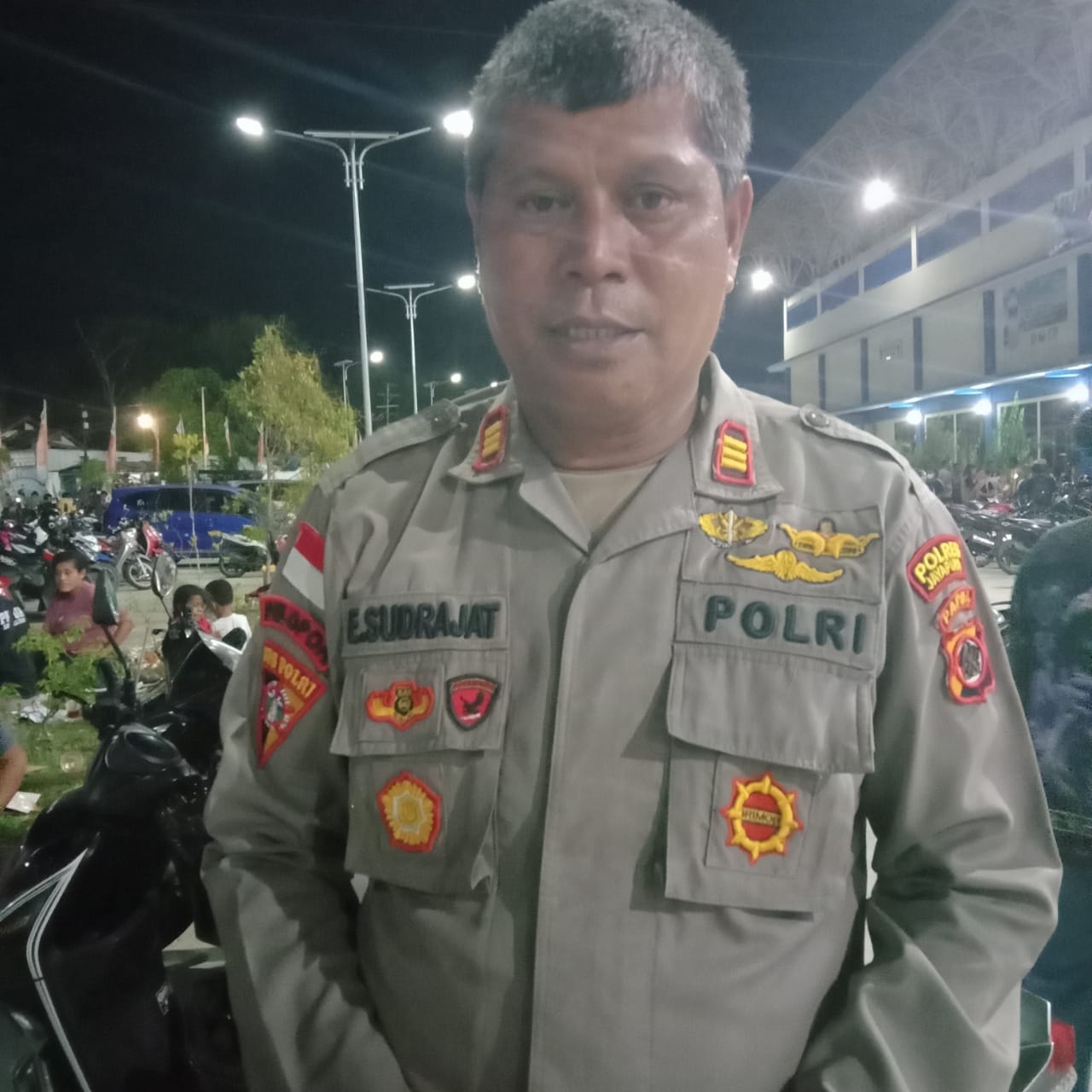 Kabag Ops Polres Jayapura, AKP Erol Sudrajat S.Sos., M.Si